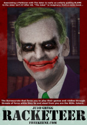 Joker Judd Gregg