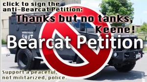anti bearcat petition graphic1 300x167 Thanks but no tanks, Keene!